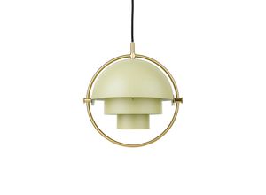 5715015665599 - GUBI Hängeleuchte Multi-Lite Ø 36 cm messing creme