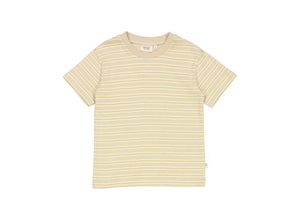 5715023678086 - - T-Shirt FABIAN STRIPE in grau beige Gr116