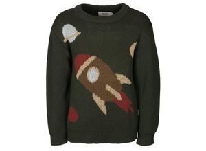 5715023817485 - - Strick-Pullover ROCKET in forest night Gr98