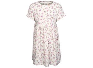 5715023910612 - - Jersey-Kurzarm-Kleid EMILIE in shell flowers Gr110