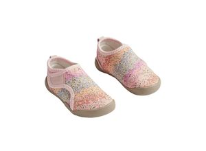 5715023980219 - - Strand-Schuhe SHAWN FLOWERS in rainbow Gr24