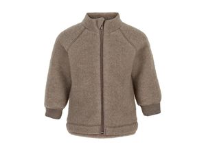 5715073237622 - mikk-line - Wollfleece-Jacke MERINO JUNIOR in melange denver Gr110