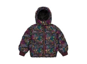 5715073351618 - mikk-line - Steppjacke BLOSSOM AOP in huckleberry Gr98