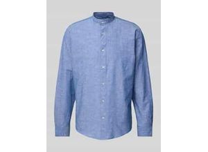 5715095938873 - Regular Fit Freizeithemd aus Baumwoll-Leinen-Mix Modell REGNEW