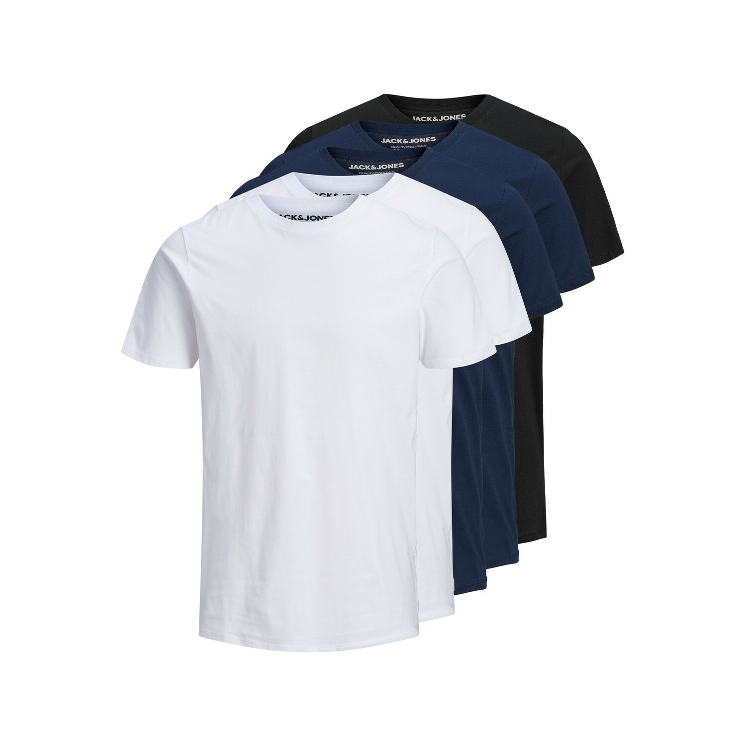 5715098102844 - T-Shirts Jack & Jones organic basic (x5)