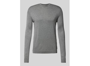 5715101092544 - ONSWYLER LIFE REG 14 LS CREW KNIT NOOS Strickpullover grau meliert in M