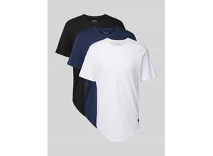 5715101508342 - T-Shirts Jack & Jones col ras-du-cou enoa (x3)