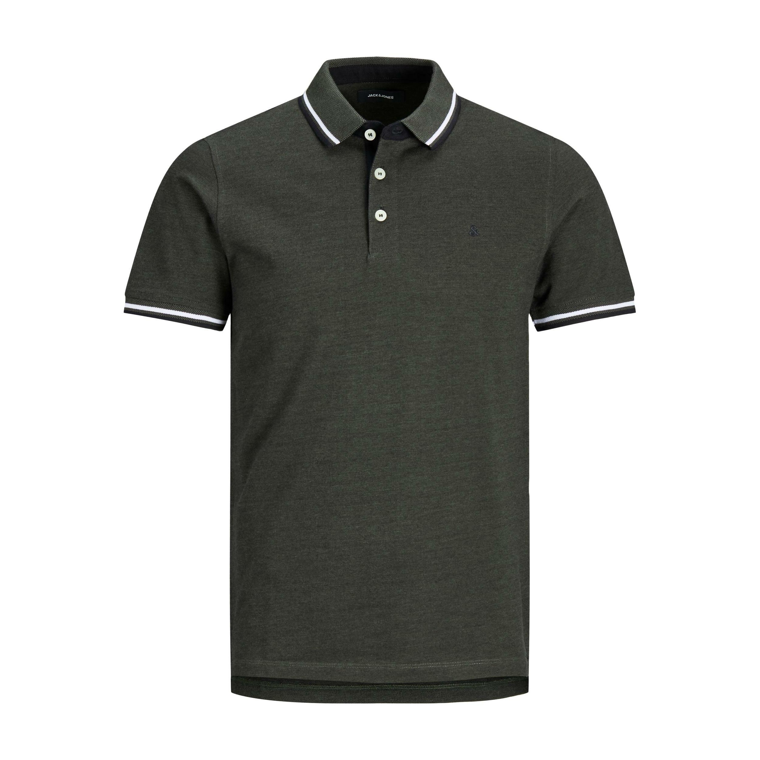 5715102230822 - Jack & Jones JJEPAULOS POLO SS NOOS Poloshirt grün in S