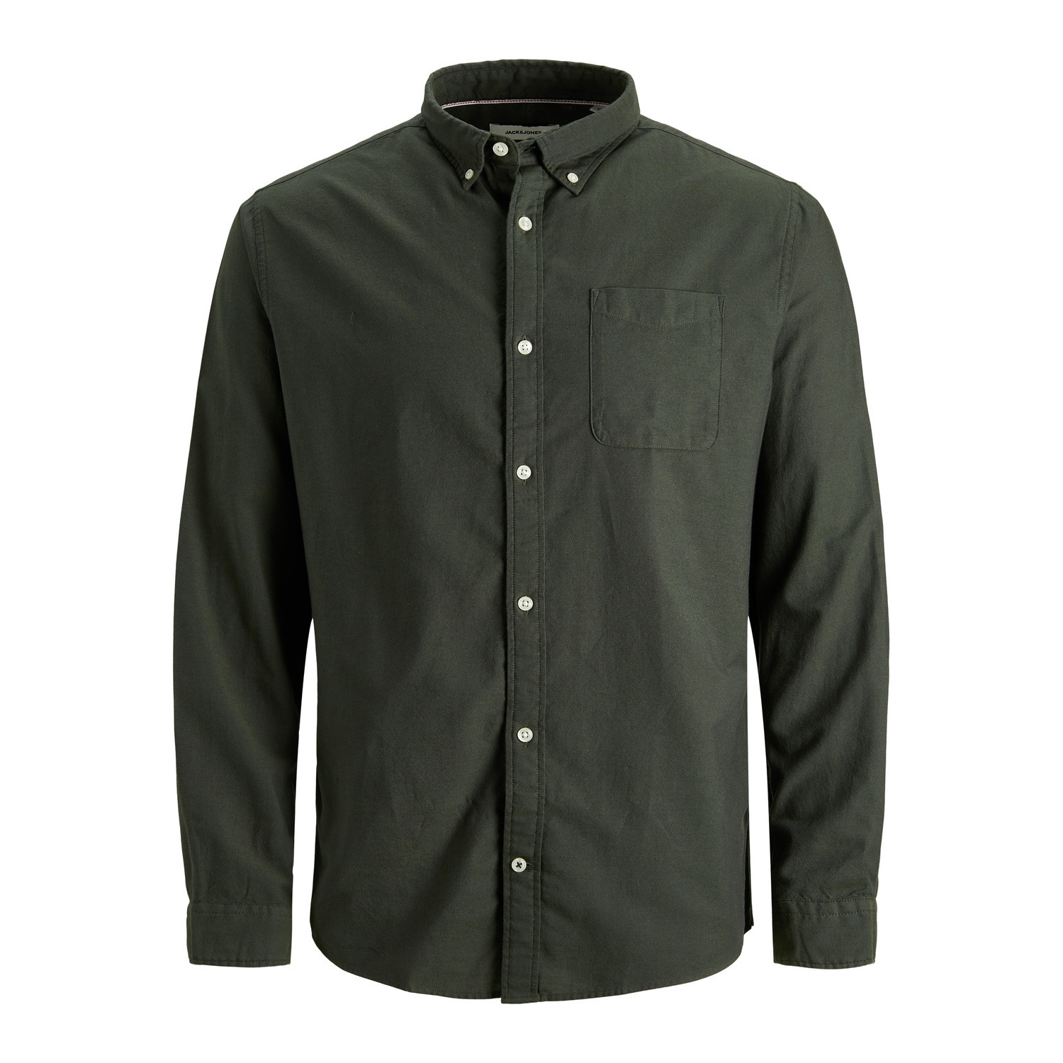 5715106001169 - Langarmshirt in Übergröße Jack & Jones Oxford PS