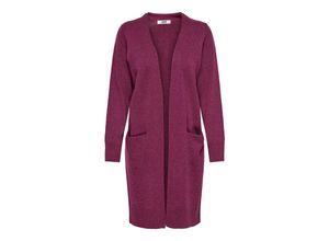 5715109428277 - JDY Cardigan Rue Raspberry Radiance Unifarben Lila - Gr XS