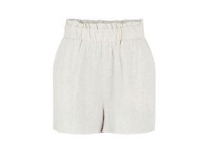 5715112809476 - Shorts Viggi Eggnog Weiß Melange Unifarben Weiß - Gr M