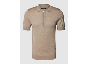 5715171136582 - Poloshirt in melierter Optik