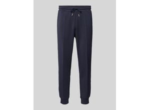 5715171871377 - Slim Fit Sweatpants mit fixierten Bügelfalten Modell jack