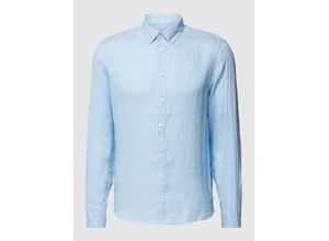 5715173283055 - Regular Fit Freizeithemd aus Leinen mit Button-Down-Kragen