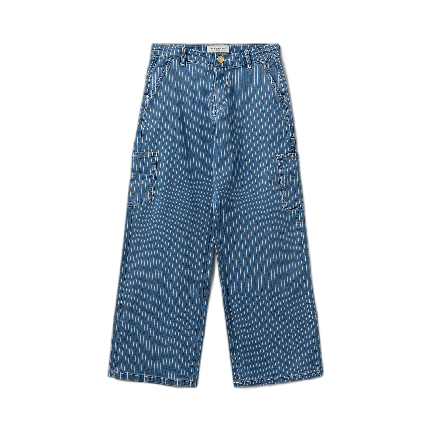 5715202588267 - Gestreifte Jeans mit regulärer Passform für Mädchen Ciannasy