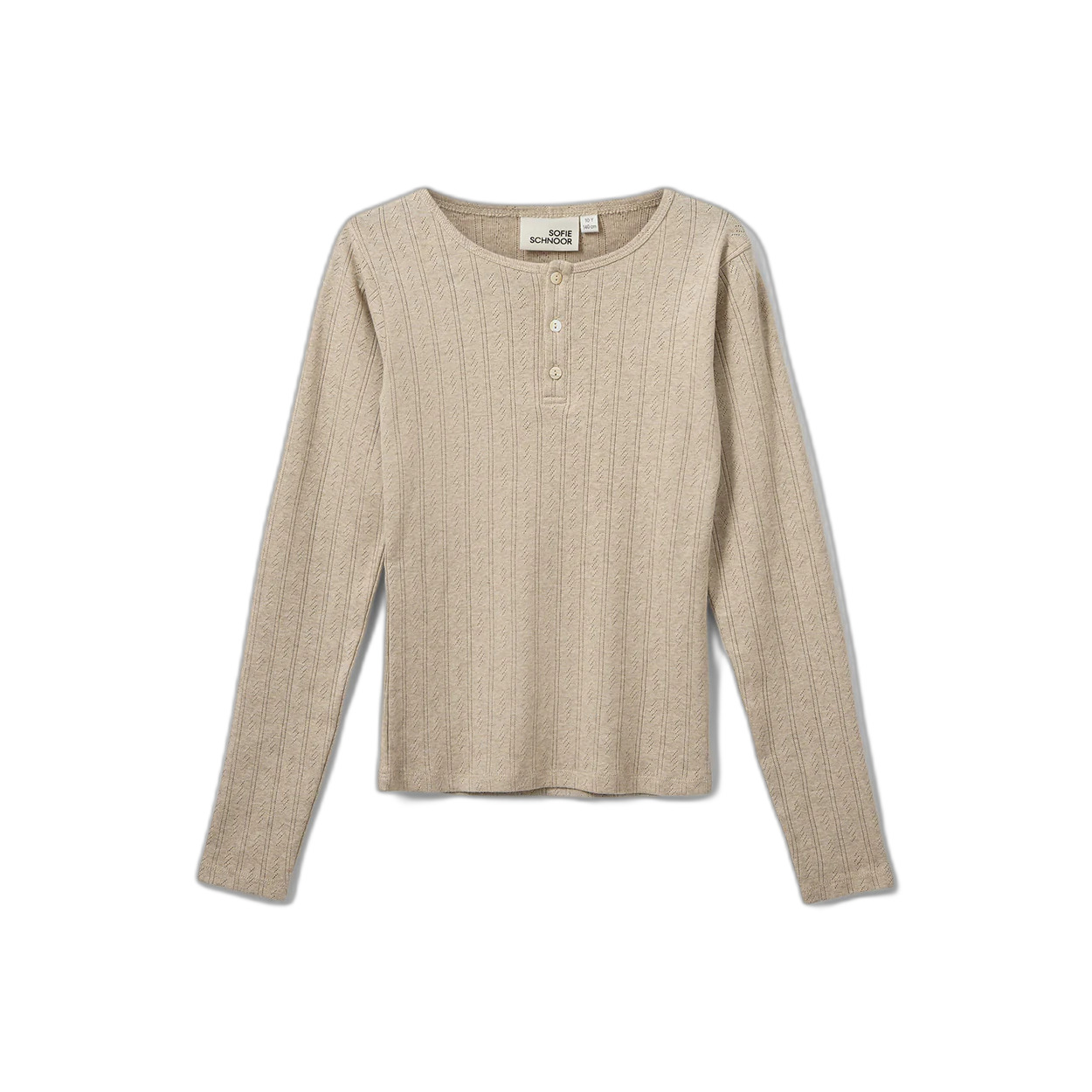 5715202749637 - Mädchen Langarmshirt mit Lochmuster Petriciasy