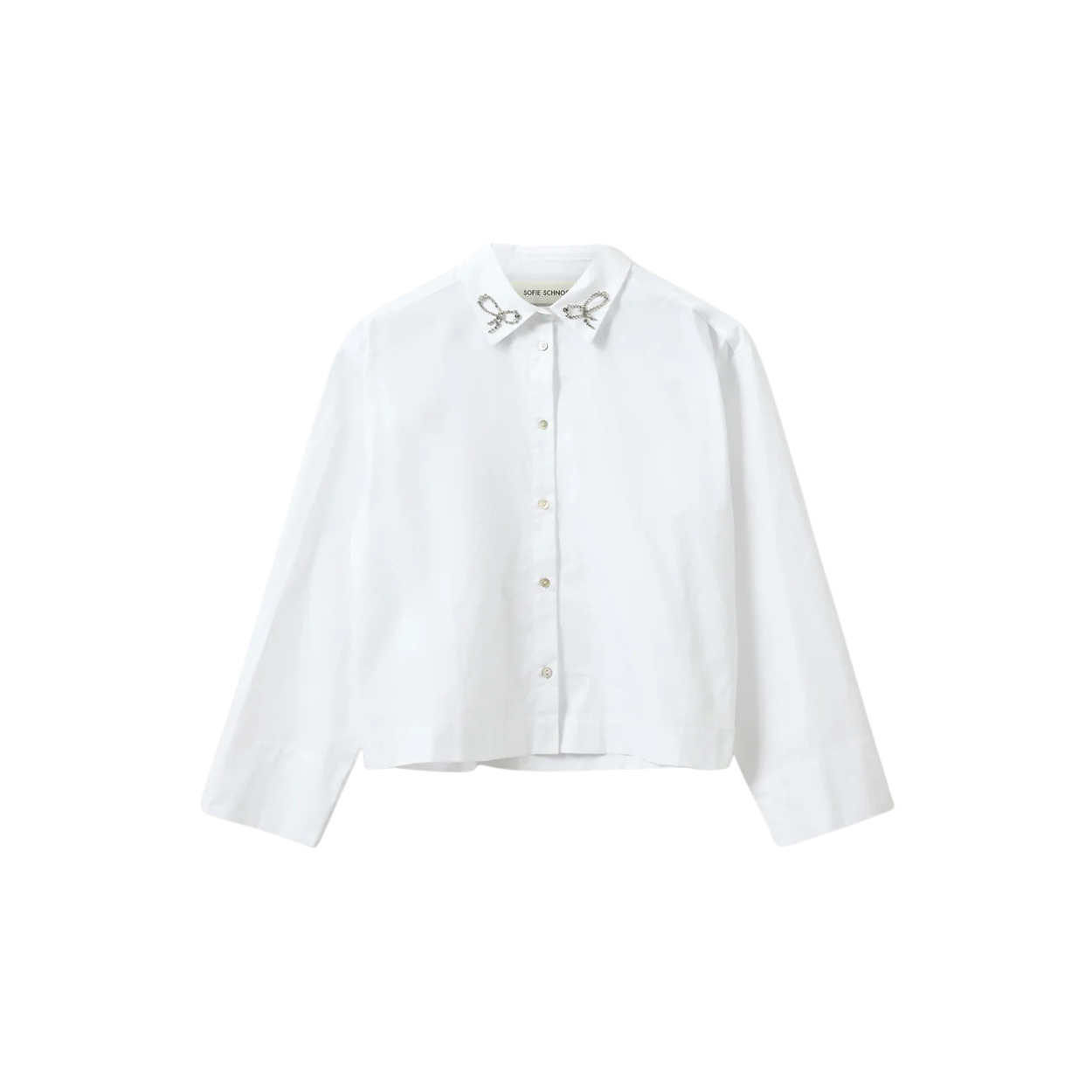 5715202752323 - Klassische Damenbluse mit Kragen Ellidasw