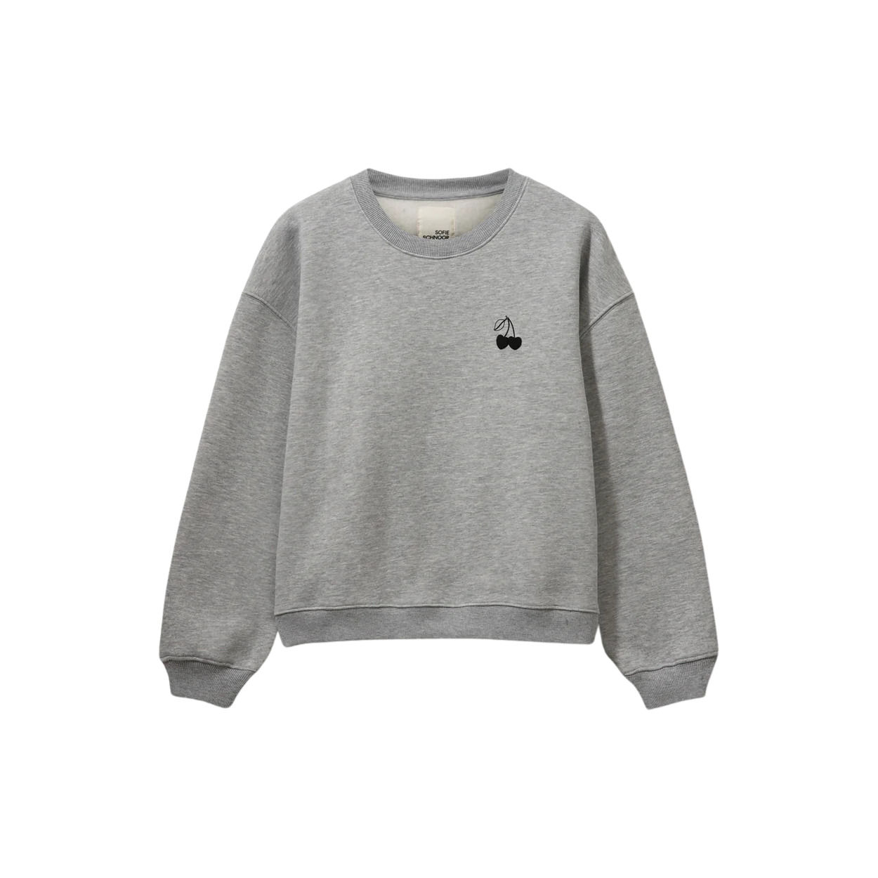 5715202754648 - Damen Sweatshirt mit schwarzem Kirschmuster Elisw