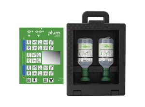 5715205492318 - 4923 Augenspülwandbox mit 1 x 500 ml pH Neutral Duo und 1 x 1000 ml Augenspülflasche Duo 1 Se - Plum 5715205492318 - 4923 Augenspülwandbox mit 1 x 500 ml pH Neutral Duo und 1 x 1000 ml Augenspülflasche Duo 1 Se - Plum