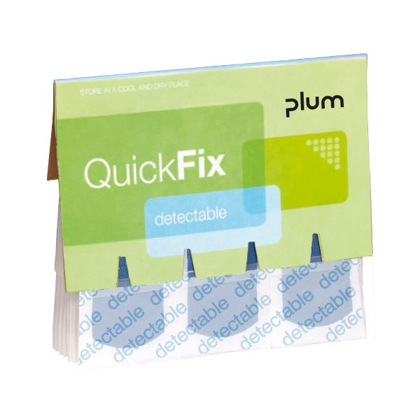 5715205551312 - Pflaster QUICKFIX DETECTABLE 5513 Nach für  72x25mm blau 5715205551312 45 Stück