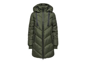 5715208290522 - JDY Parka JDYSKYLAR PADDED HOOD JACKET OTW NOOS Forest Night BLACK Unifarben Grün - Gr S