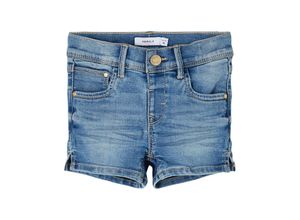 5715213288170 - - Jeans-Shorts NMFSALLI DNMTINDYS in light blue Gr110