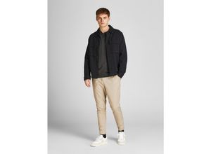 5715216674666 - Jack & Jones Pullover Strickpullover mit V-Ausschnitt JJEEMIL KNIT V-NECK