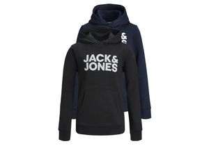 5715219922108 - Jack & Jones Junior Hoodie CORP LOGO Kapuzensweatshirt Doppelpack
