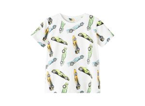 5715222068787 - - T-Shirt NMMHOTWHEELS MARKO in bright white Gr80 5715222068787 - - T-Shirt NMMHOTWHEELS MARKO in bright white Gr80
