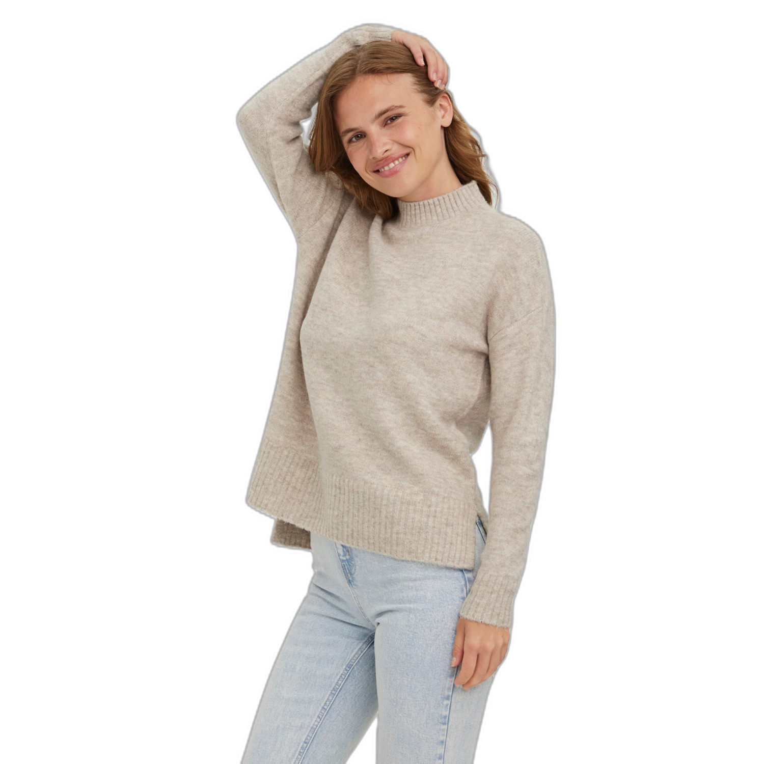 5715222651866 - Übergroßer quadratischer Pullover für Frauen Lefile