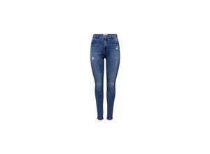 5715223165041 - ONLY Skinny Jeans Rain-Wauw Medium Blue Denim Unifarben Blau - Gr S x 32