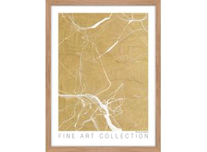 5715226313647 - Kunstdruck GOLD MARBLE (LBH 30x40x2 cm)