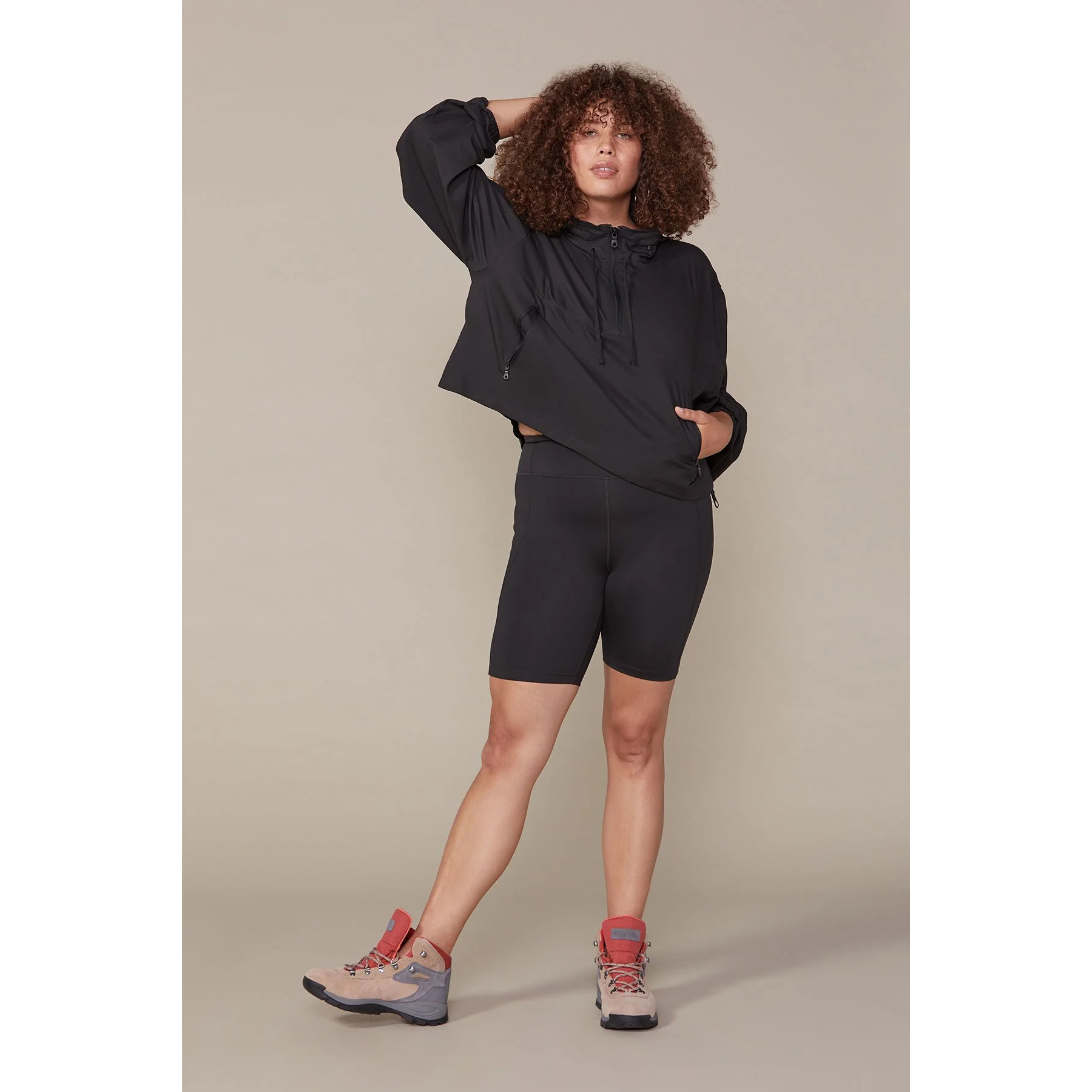 5715227908767 - Wasserdichte Jacke 1 2 Reißverschluss Damen Hummingbird