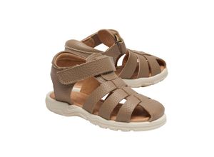 5715243523036 - bisgaard - Klett-Sandalen BAGGE O mit Zehenschutz in taupe Gr26