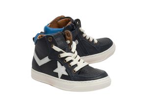 5715243526341 - bisgaard - Schnür-Sneaker ISAK hoch in navy Gr28