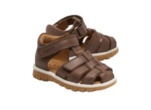 5715243563674 - bisgaard - Klett-Sandalen ANGUS mit Zehenschutz in brown Gr27