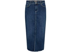 5715287786688 - SOYACONCEPT Jeansrock 7 8-lang High Waist für Damen blau 42