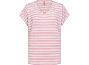 5715287966363 - SOYACONCEPT T-Shirt SC-Kaiza 3 Streifen für Damen pink S