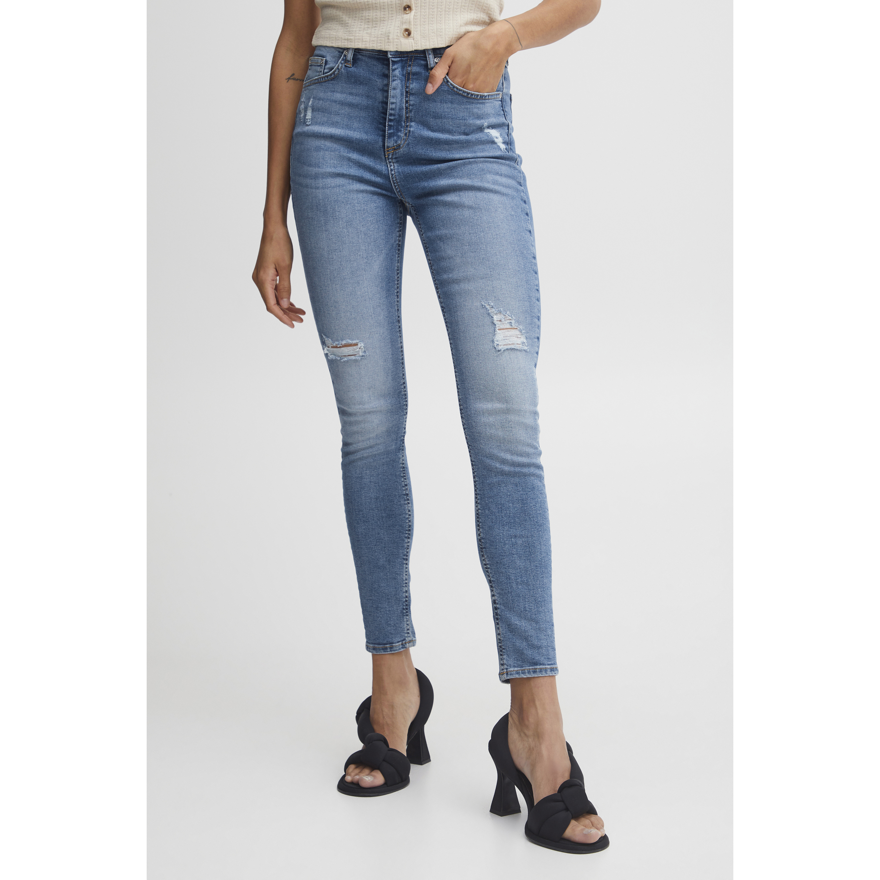 5715297593856 - Jeans hohe Taille Damen byoung Lola Kristen