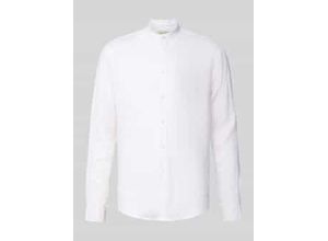 5715298824539 - Slim Fit Freizeithemd aus Leinen Modell Anton