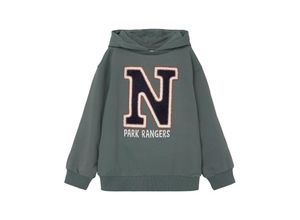 5715305287982 - - Kapuzen-Sweatshirt NMMOLAV in balsam green Gr92