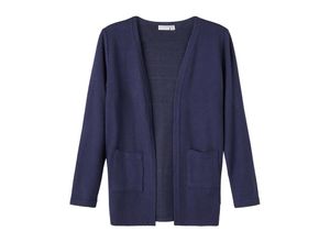 5715308222720 - - Strickjacke NKFVICTI LS in dark sapphire Gr92