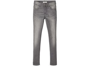 5715308312872 - - Jeanshose NKFPOLLY 1262-TA Skinny Fit in light grey denim Gr92