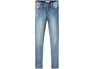 5715308430644 - - Jeans NKFPOLLY 1165-TH Skinny Fit in medium blue denim Gr164