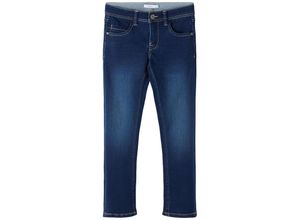 5715308554647 - - Jeanshose NKMSILAS XSLIM in dark blue denim Gr92