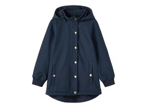 5715308615676 - - Softshelljacke NKFALFA LONG in dark sapphire Gr116