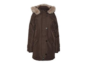 5715308881576 - VERO MODA Parka Storm Coffee Bean Unifarben Braun - Gr XS