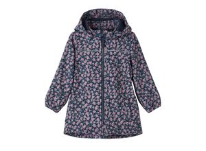 5715308914922 - - Softshelljacke NMFALFA SMALL FLOWER in dark sapphire Gr98