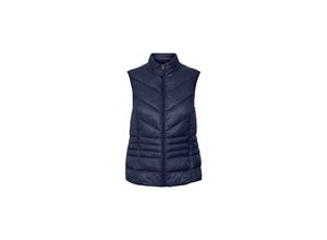 5715309140450 - VERO MODA Steppweste Sorayasiv Navy Blazer Unifarben Blau - Gr XS