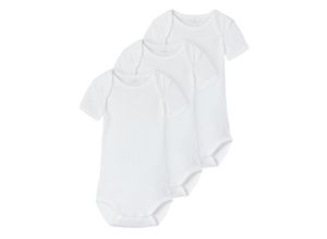 5715309403661 - - Kurzarm-Body NBNBODY 3er-Pack in bright white Gr62